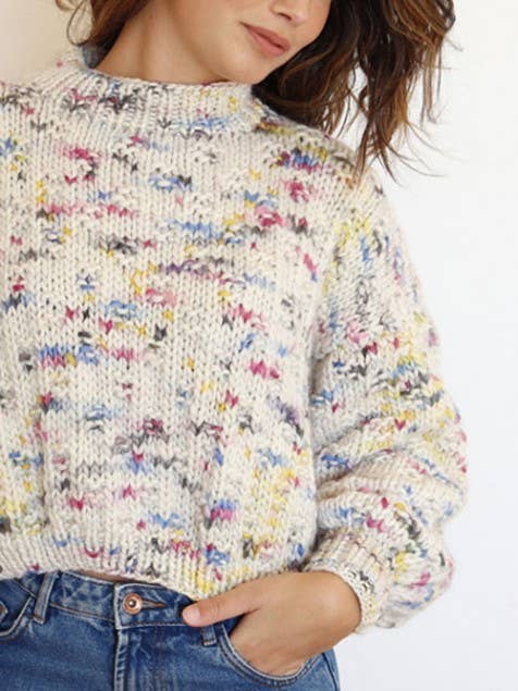 PRINTED PIUMA 100g yarns - 100% extrafine merino wool
